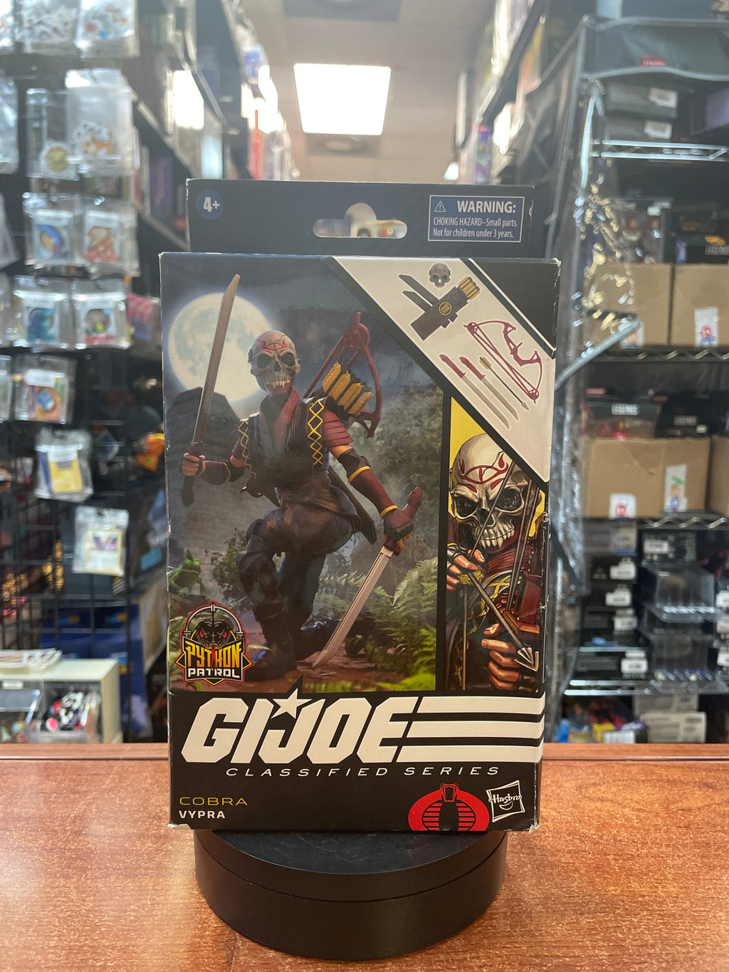 Python Patrol Vypra (GI Joe Classified, Hasbro) **SEALED**
