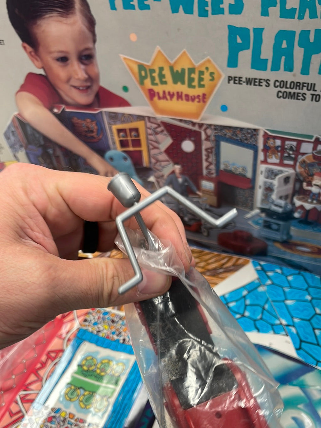 Pee Wee’s Playhouse (Matchbox, Vintage Pee Wee Herman) Unused Contents