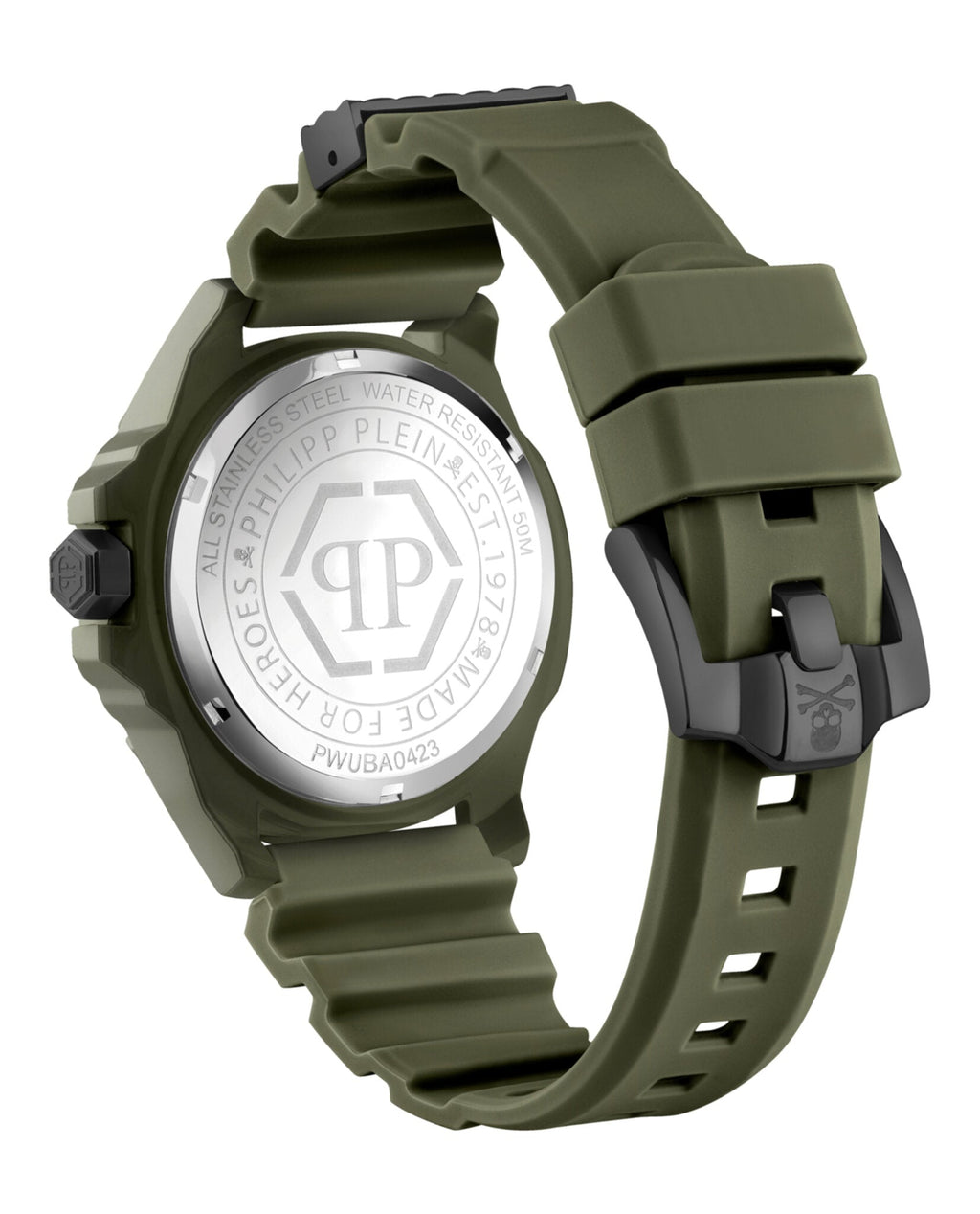 The $kull Ecoceramic Silicone Watch