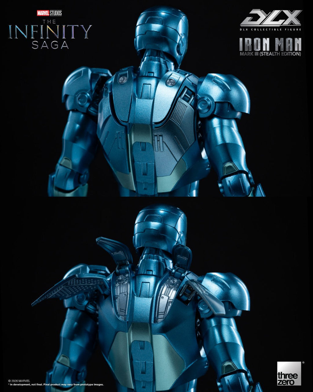 DLX Iron Man Mark 3 (Stealth Edition) - The Infinity Saga