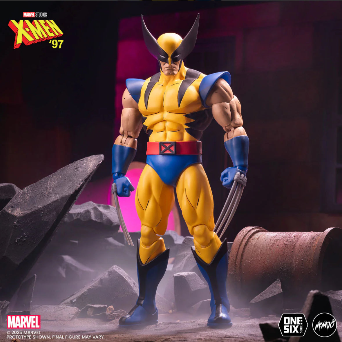 Marvel X-men '97 Wolverine 1/6th Scale Figure by Mondo