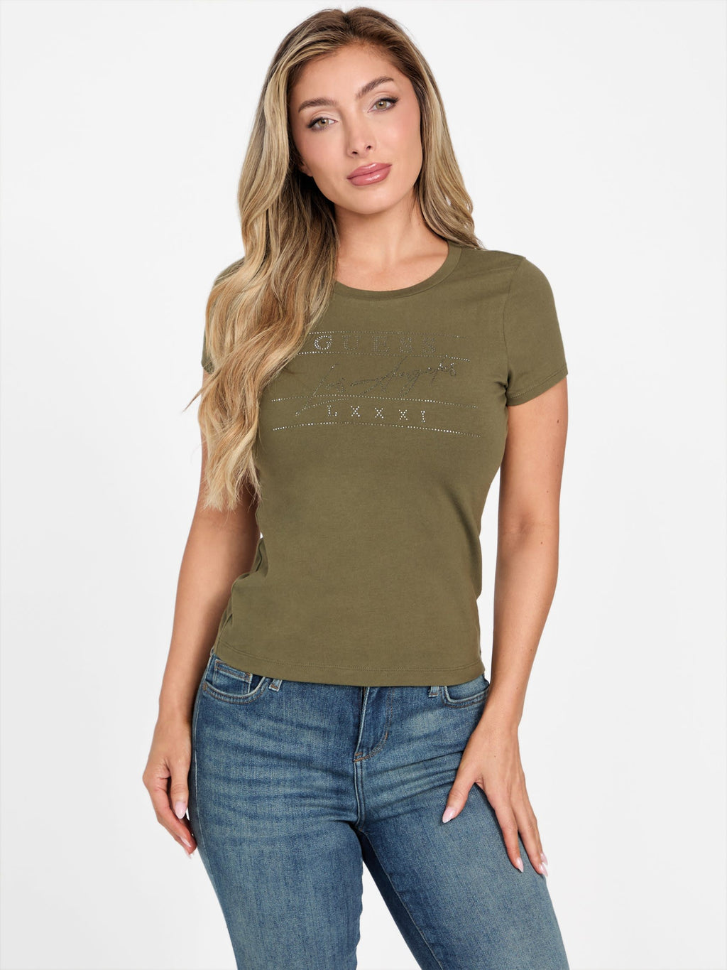 Eco Viktoria Rhinestone Tee