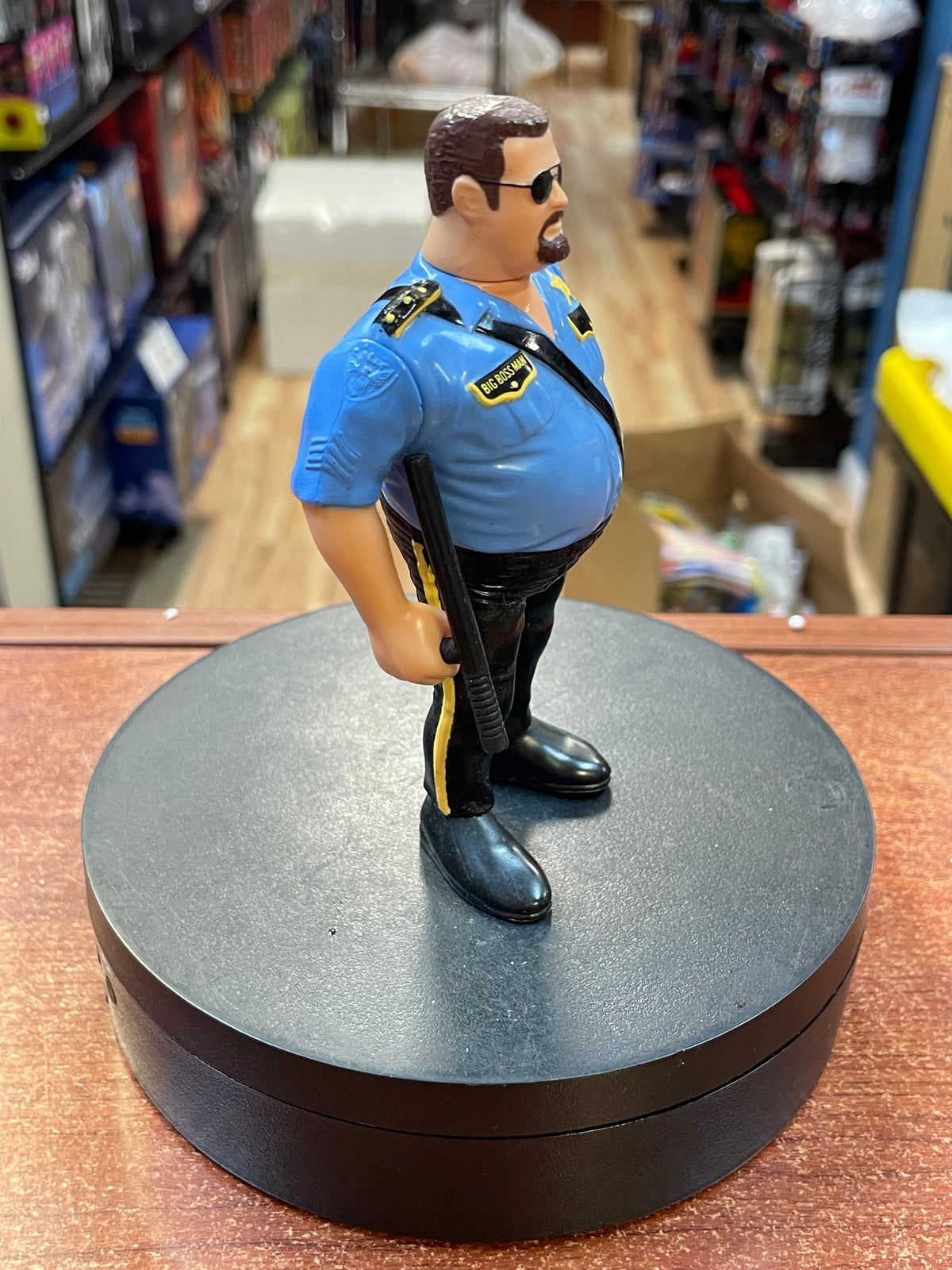 Big Boss Man with Repo Night Stick (Vintage WWF WWE, Hasbro)