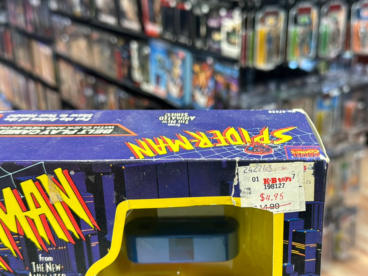 Belt Play Camera with Click & View (Vintage Marvel Animated Spider-Man, Toybiz) SEALED