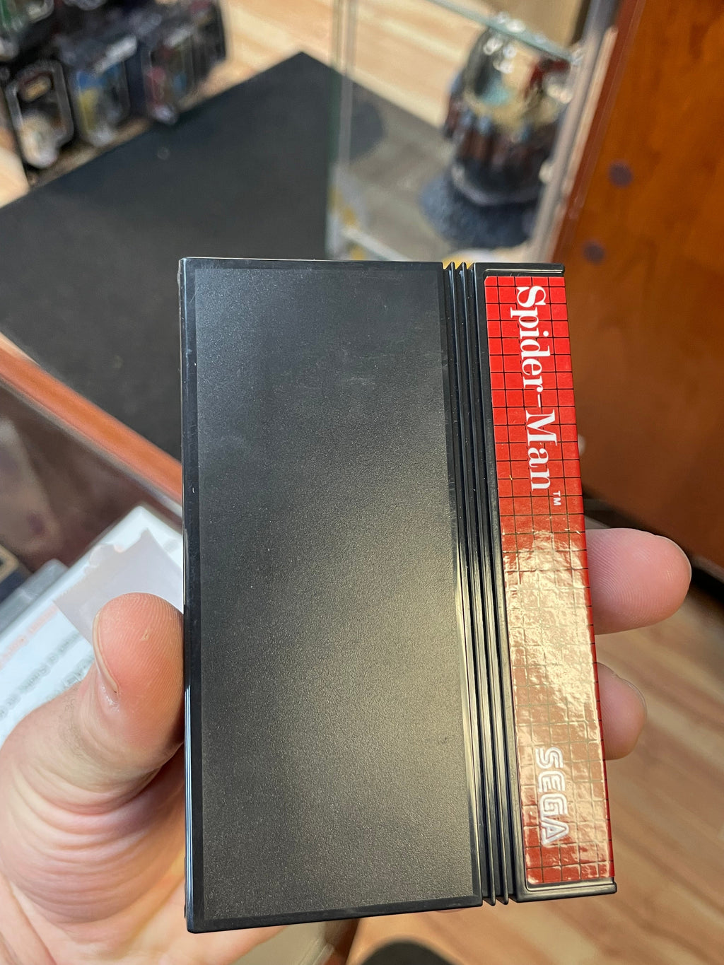 Spider-Man with Pack Sticker (SEGA Master System SMS, Video Games) **COMPLETE**
