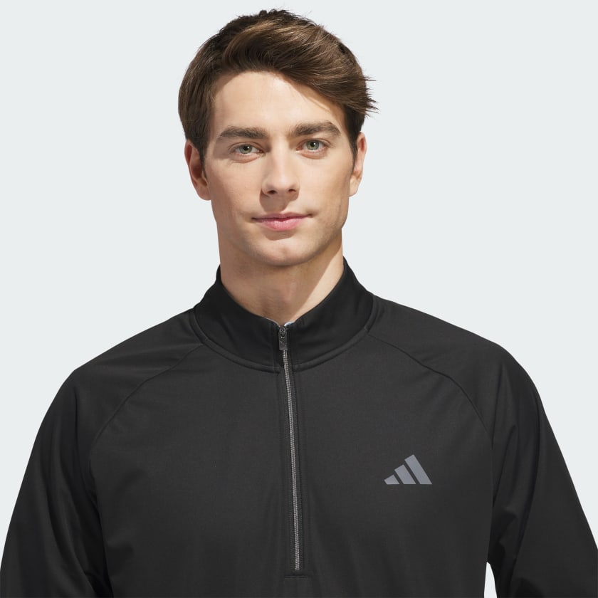 Men's adidas ULTIMATE365 DURABLE WATER REPELLENT WIND QUARTER-ZIP Sweatshirt