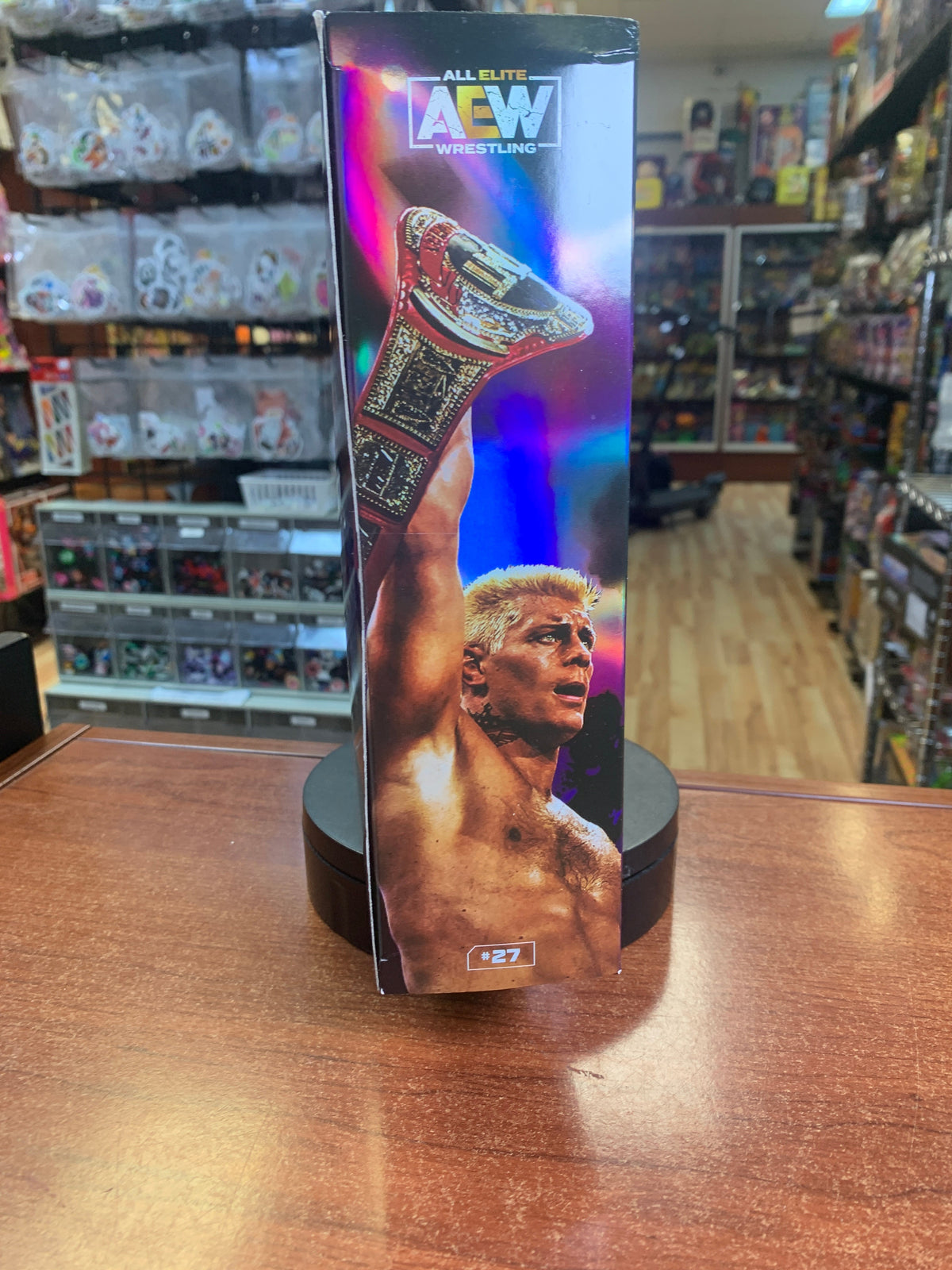 Champion Cody #27 (All Elite Wrestling AEW, Jazwares) **SEALED**