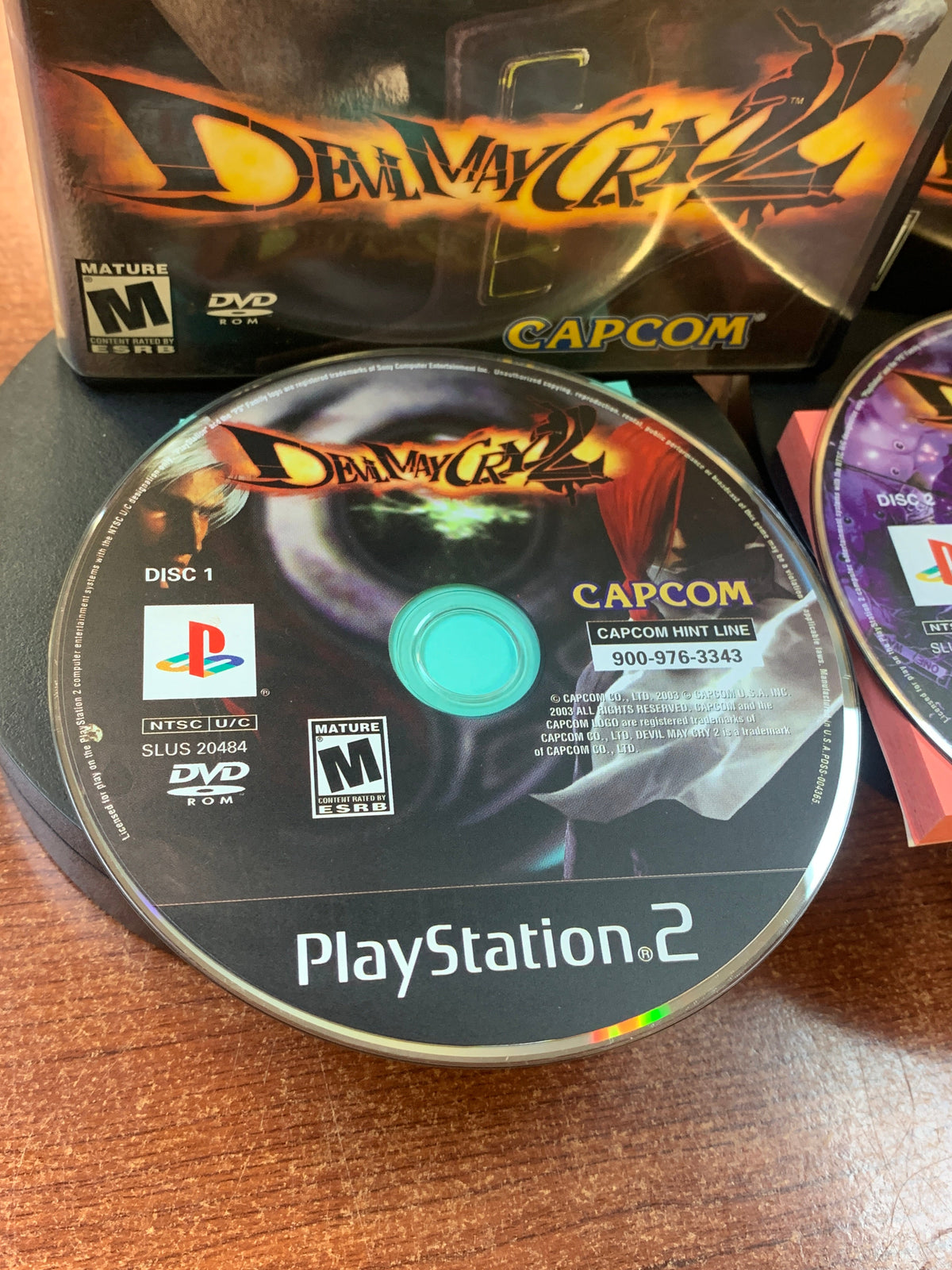 Devil May Cry 2 0394 (PS2 Sony Playstation, Video Game) **TESTED**