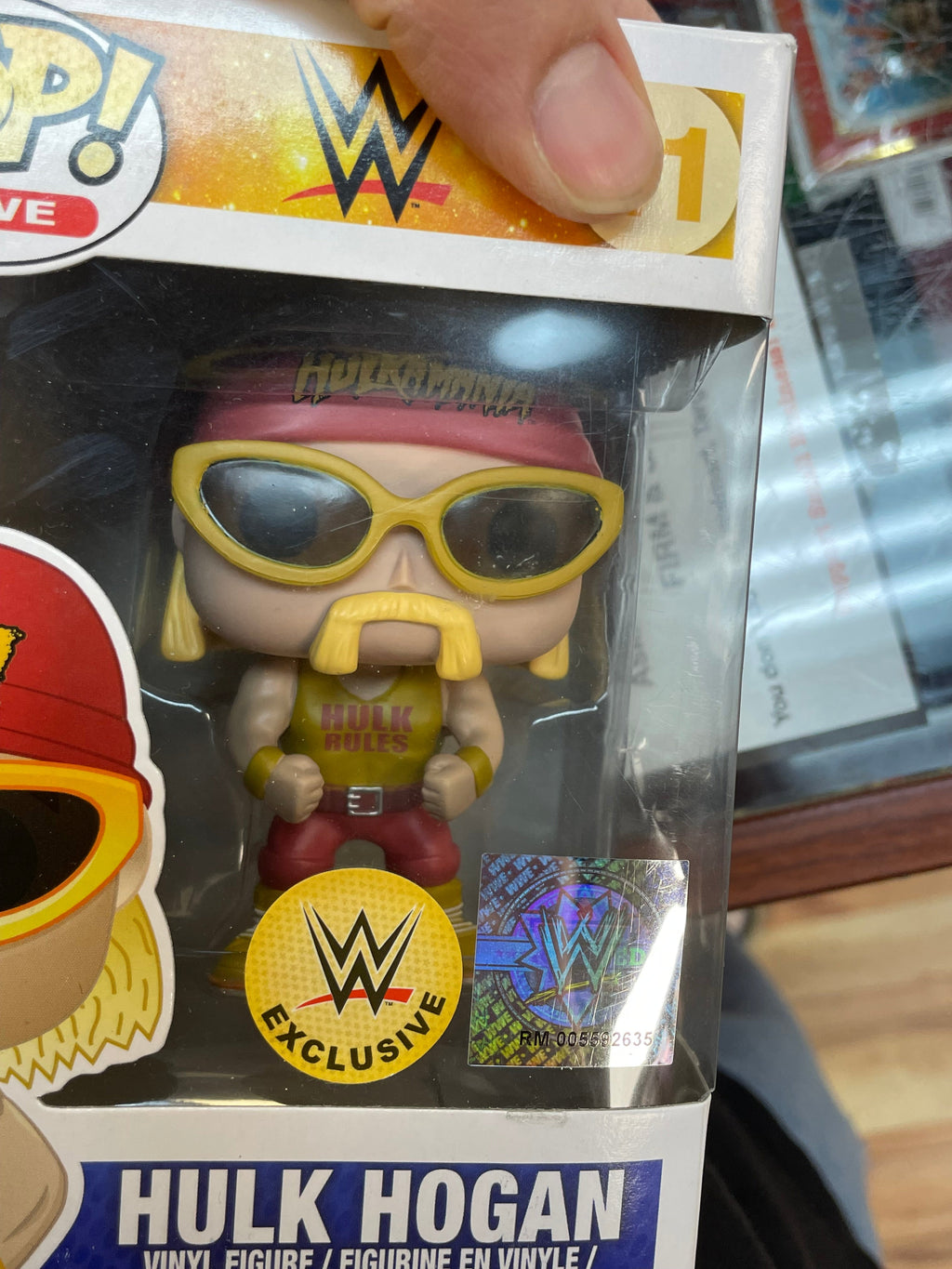 Hulk Hogan #11 (Funko Pop, WWE) SHOP EXCLUSIVE