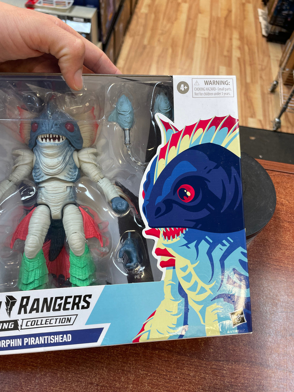 Pirantishead (MMPR Lightning Collection, Hasbro) *SEALED*