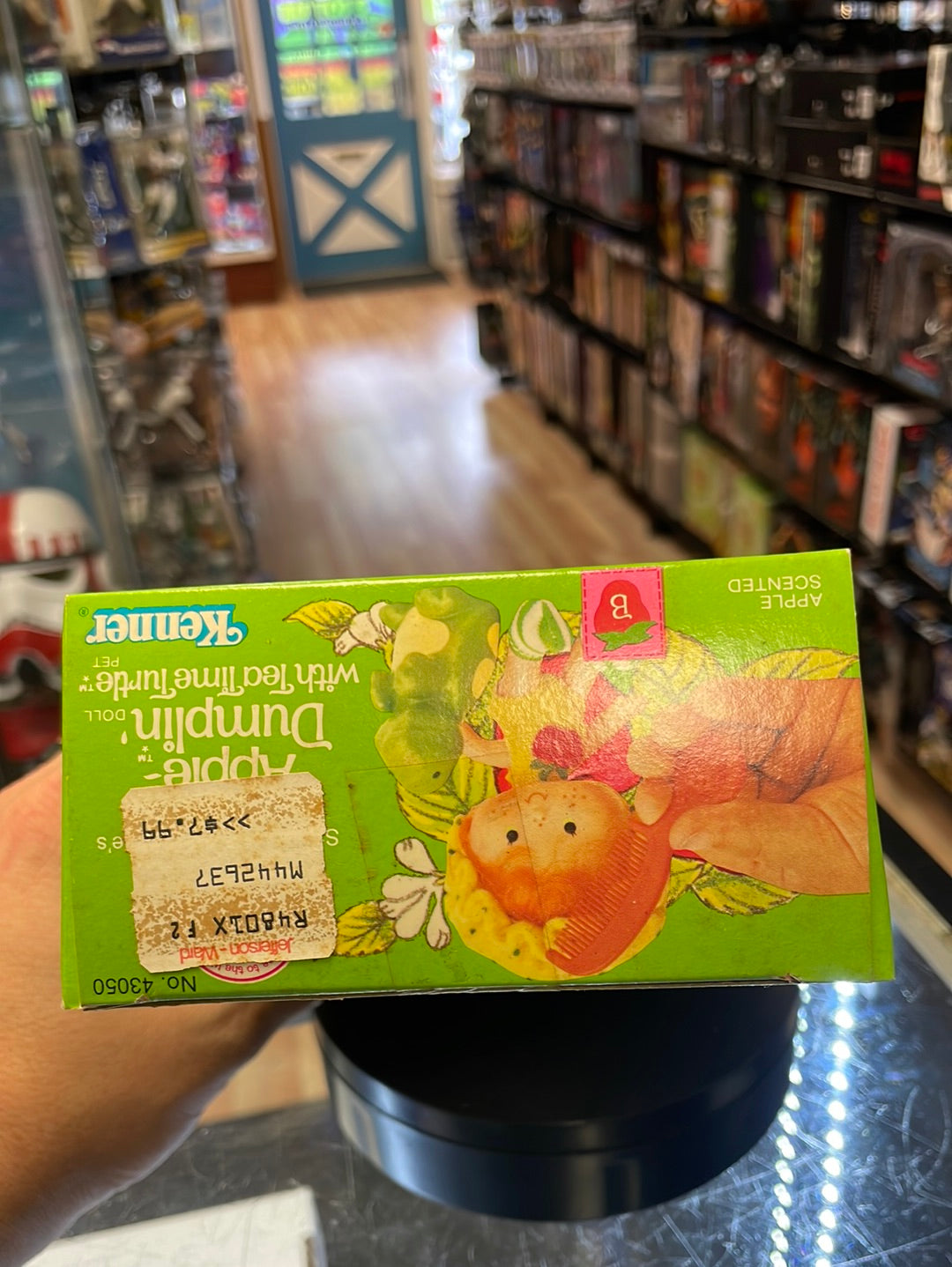Apple Dumplin with Tea Time Turtle (Vintage Strawberry Shortcake, Kenner) Sealed