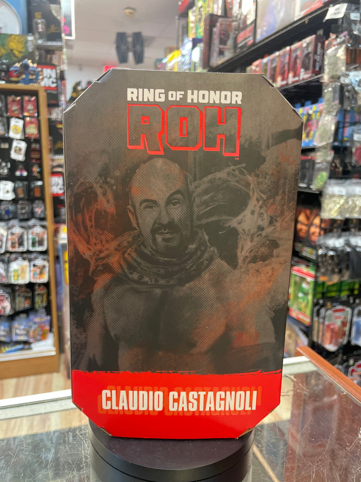 Claudio Castagnoli ROH (AEW Wrestling, Jazwares) **SEALED**