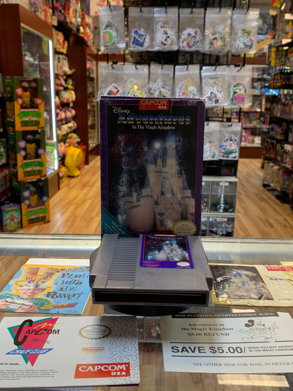 Disney Adventures in the Magic Kingdom (NES Nintendo, Video Game) **TESTED/COMPLETE**