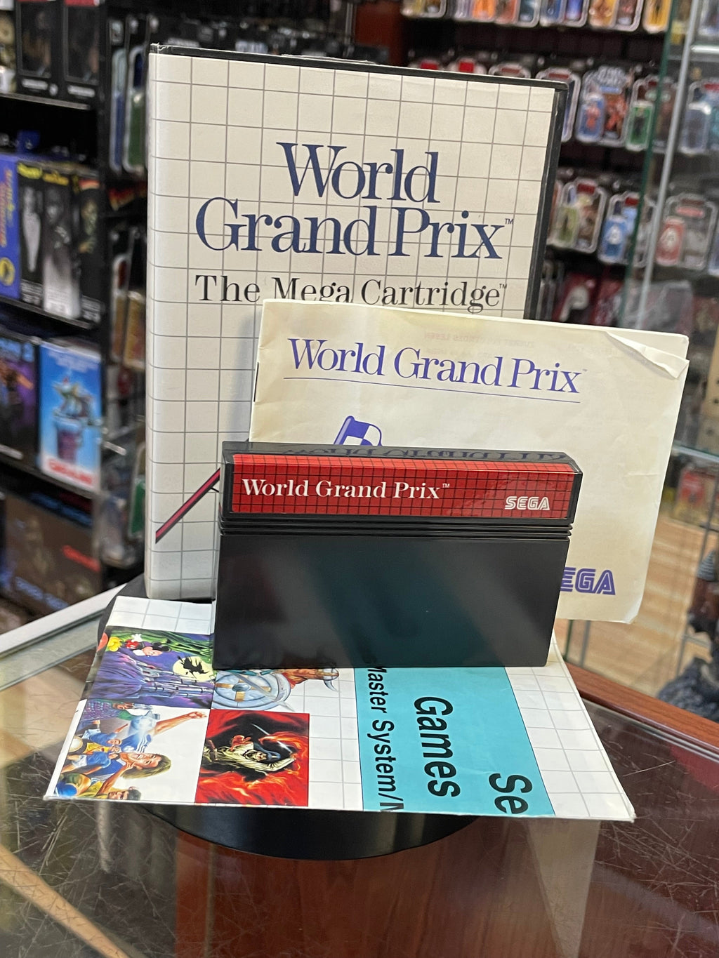 World Grand Prix (SEGA Master System SMS, Video Games) **COMPLETE**