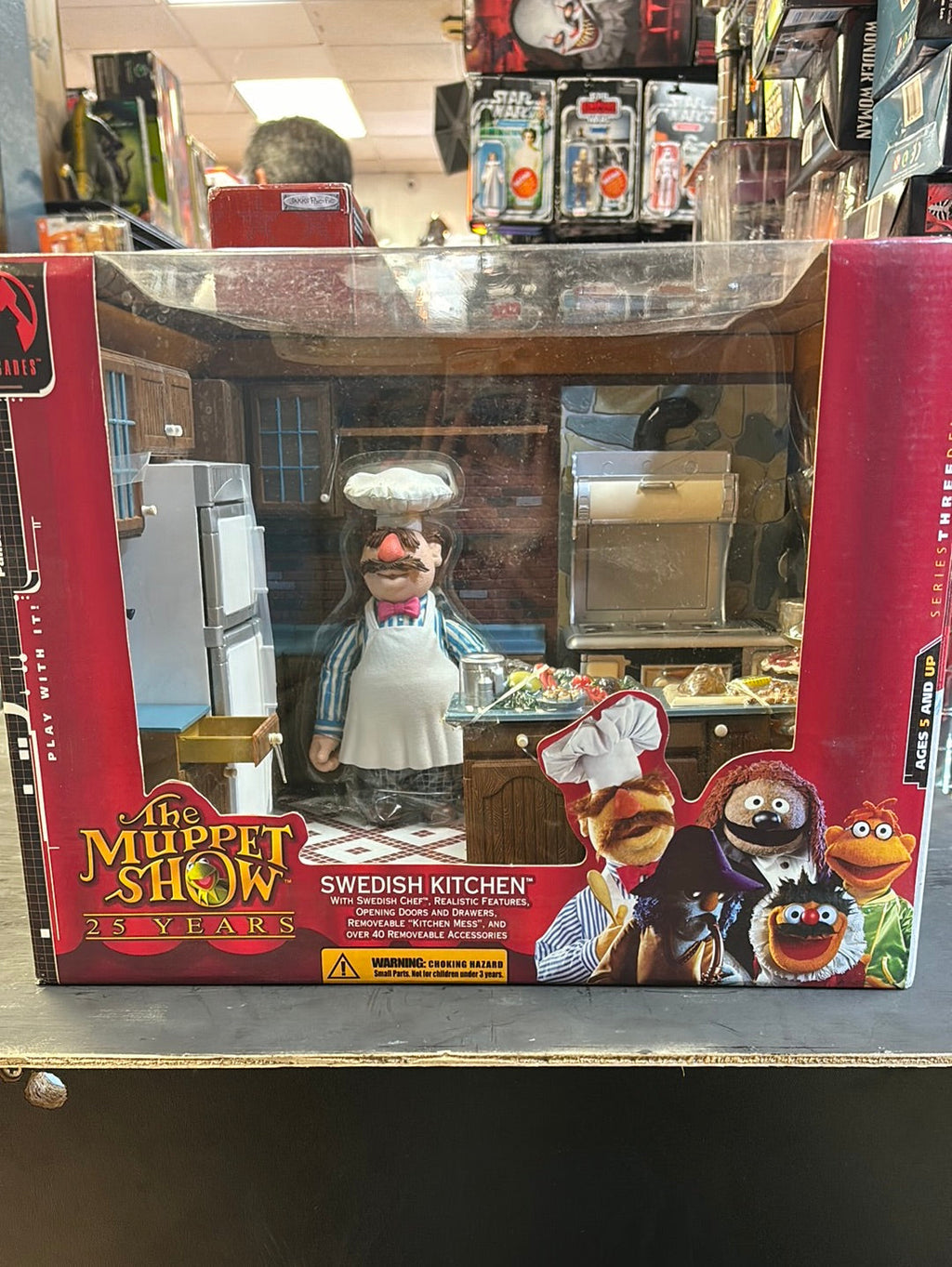 Swedish Kitchen W/ Swedish Chef (Vintage Muppets Show, Palisades)
