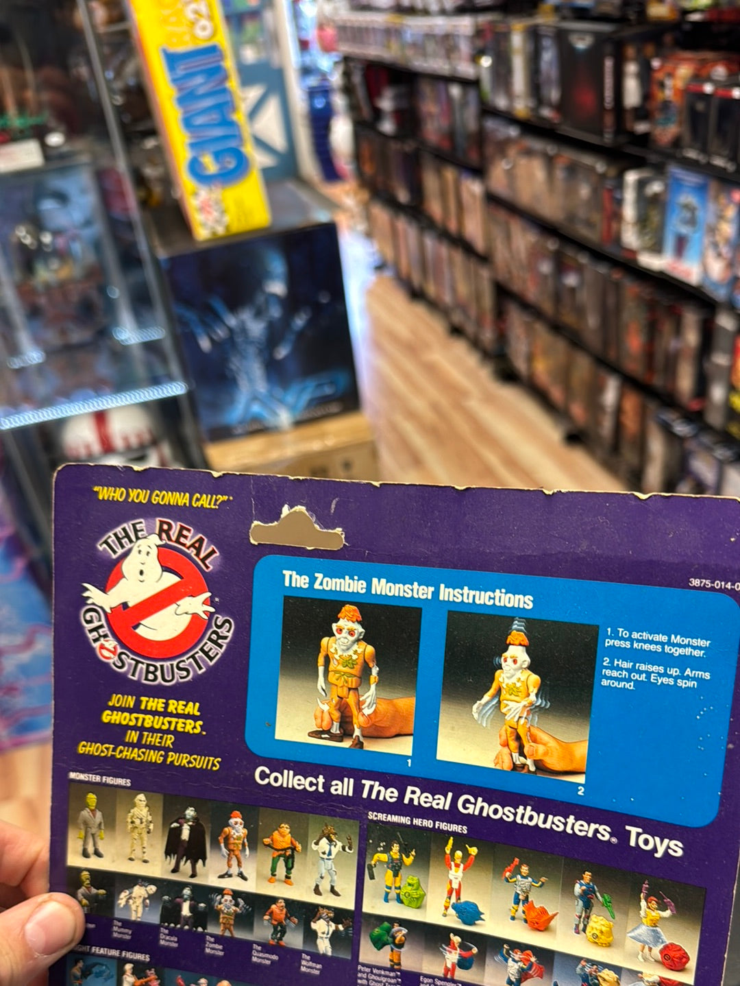 Zombie Monster 1398 (Vintage Ghostbusters, Kenner) SEALED