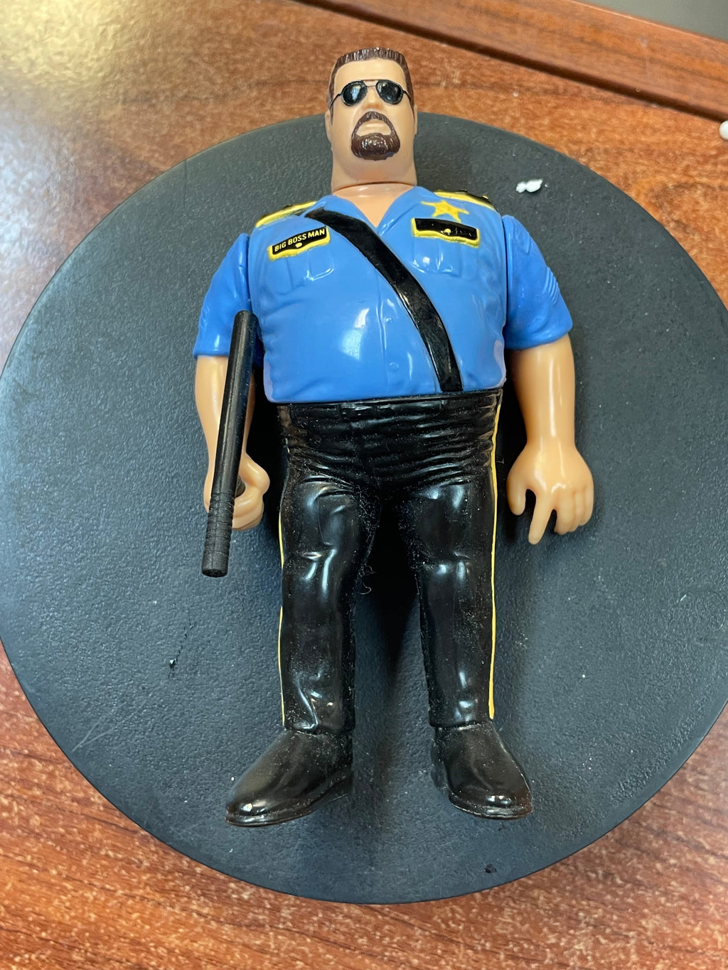 Big Boss Man with Repo Night Stick (Vintage WWF WWE, Hasbro)