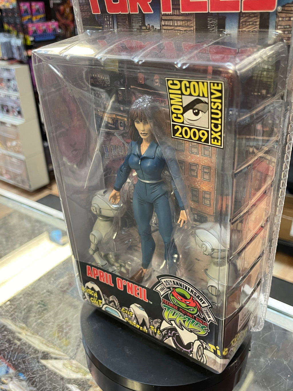 April O’Neil Mirage 2009 SDCC Exclusive (TMNT Teenage Ninja Turtles, Neca) SEALED