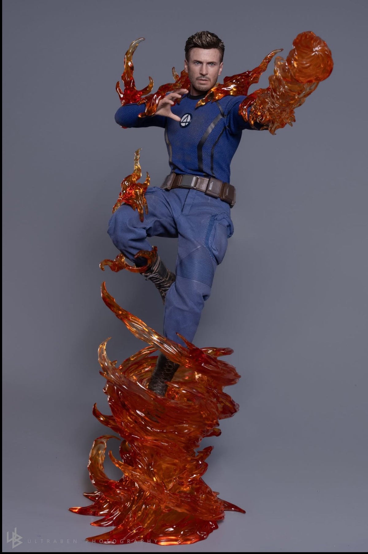 READY🔥Hot Toys MMS789 Deadpool & Wolverine 1/6th scale Human Torch Collectible Figure