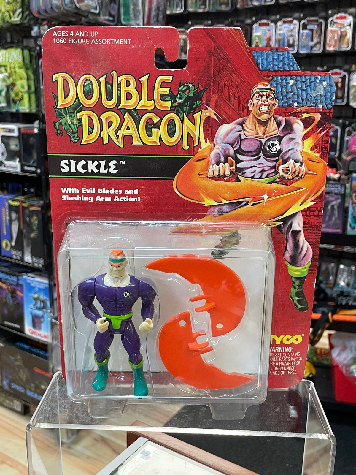 Sickle (Vintage Double Dragon, Tyco)**SEALED**