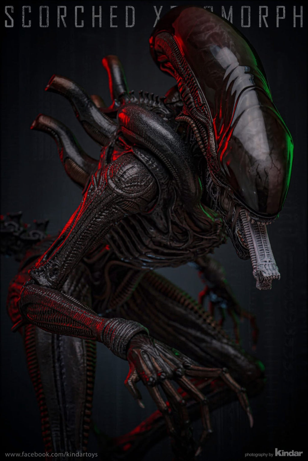 READY🔥Hot Toys MMS784 Alien: Romulus 1/6th scale Scorched Xenomorph Collectible Figure