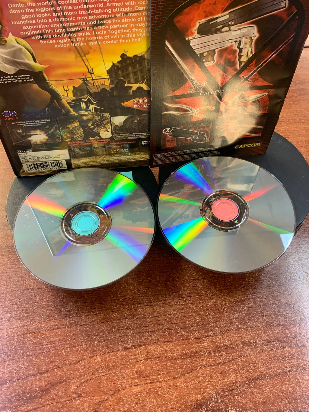 Devil May Cry 2 #0393(PS2 Sony Playstation, Video Game) **TESTED**