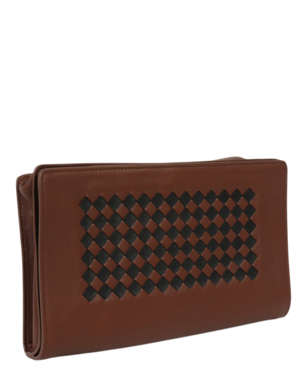 Intrecciato Leather Travel Pouch