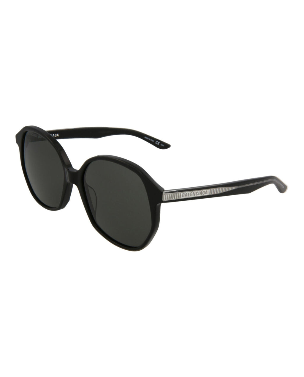Oversized Round Acetate Sunglasses