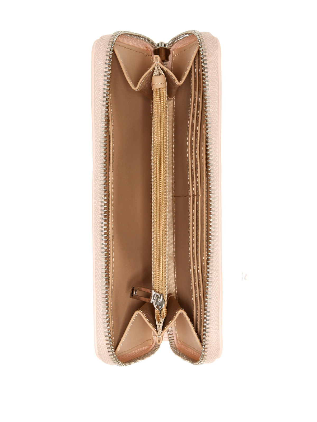 Bowie Debossed Logo Zip-Around Wallet