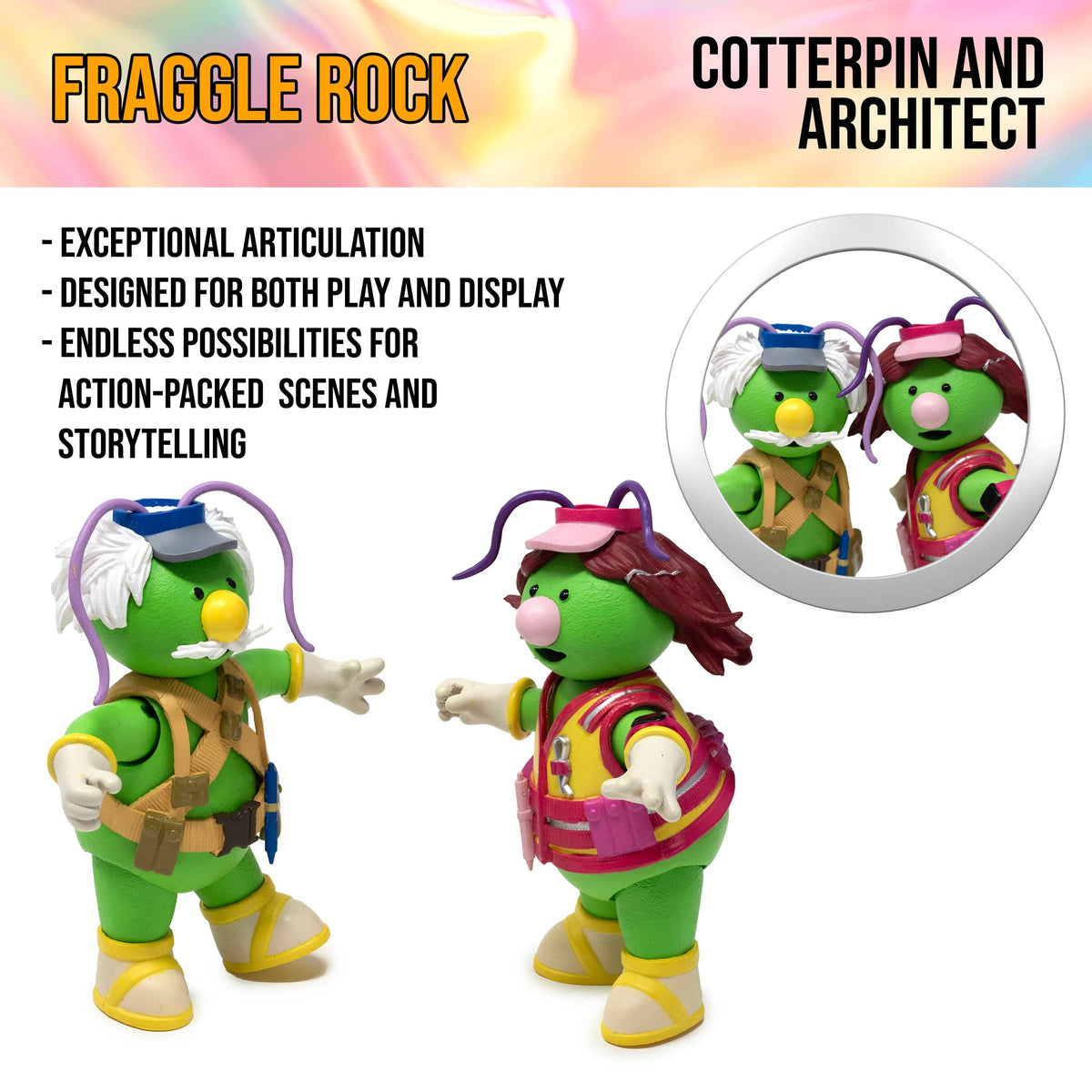 Architect & Cotterpin Doozer (Fraggle Rock, Boss Fight Studio)