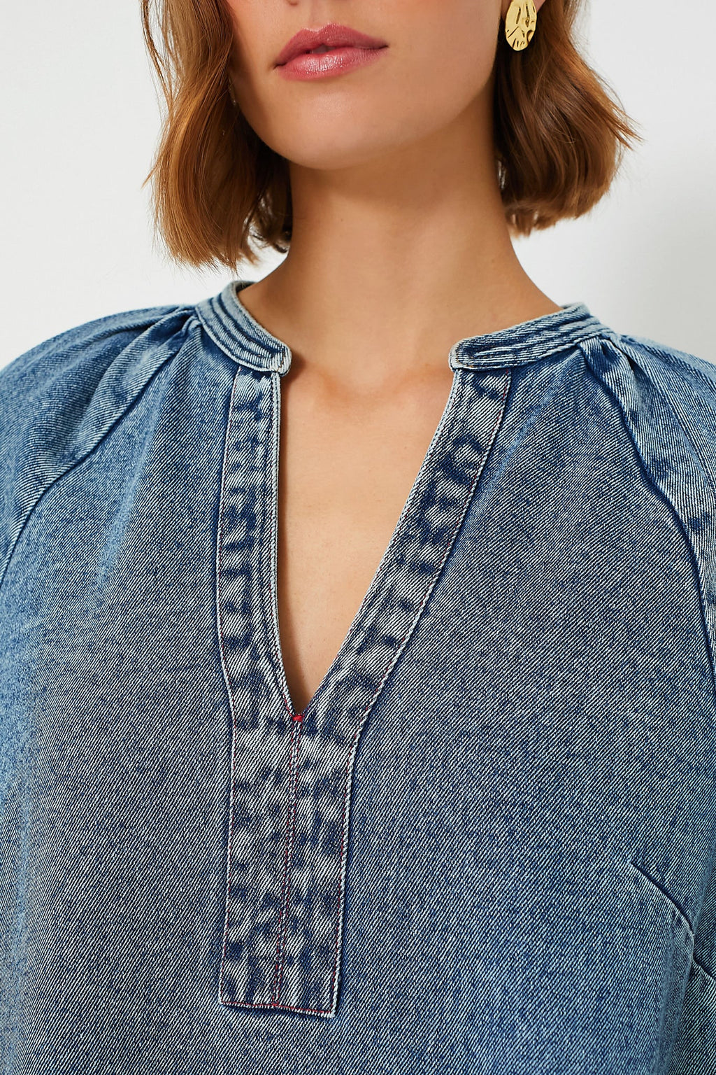Blue Denim Cathleen Dress