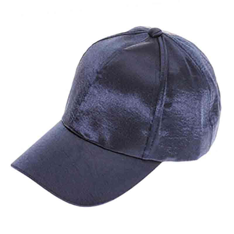 Shimmery Satin Fashion Baseball Cap - DNMC