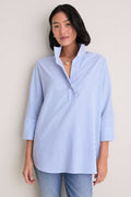 Blue Stripe Willow Blouse