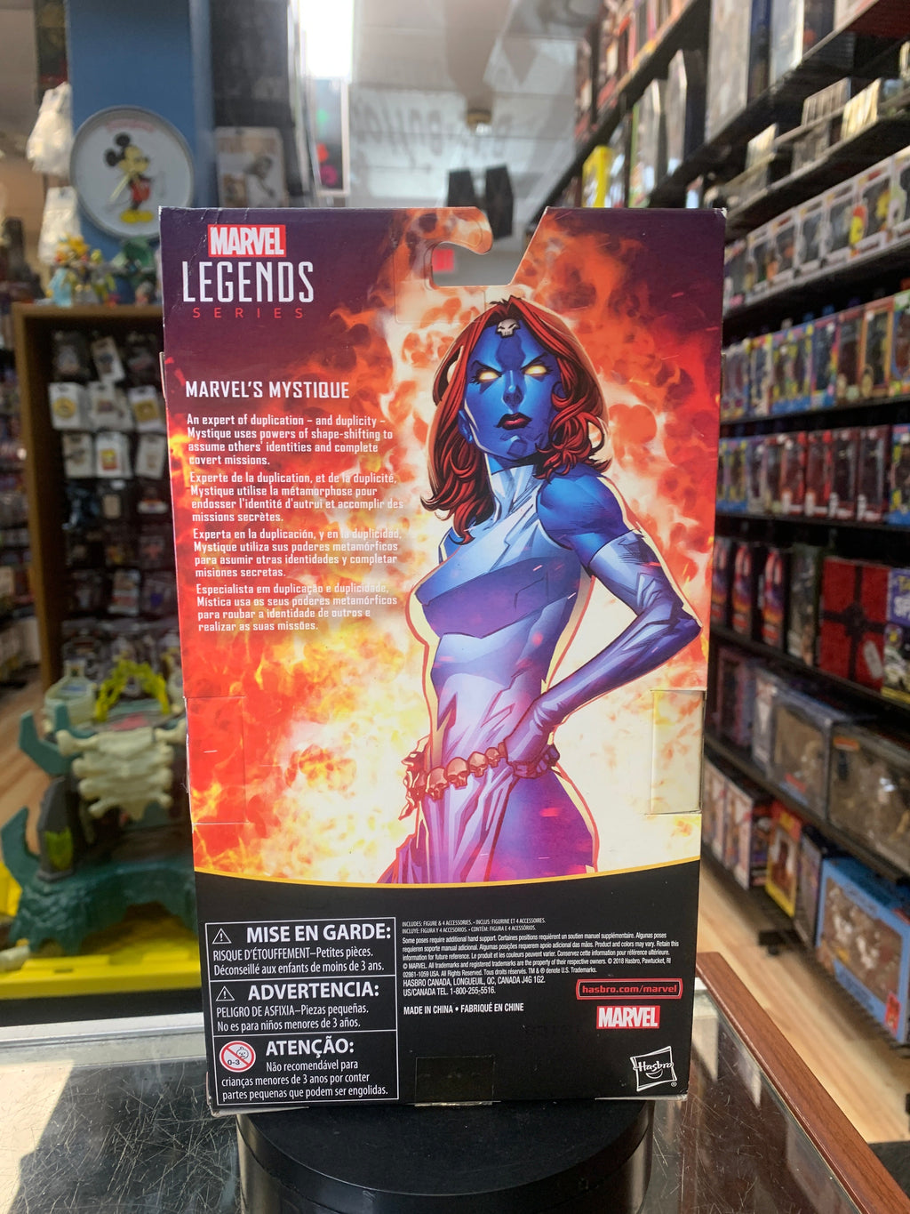 Marvels Mystique -Exclusive- (Marvel Legends, Hasbro) **SEALED**