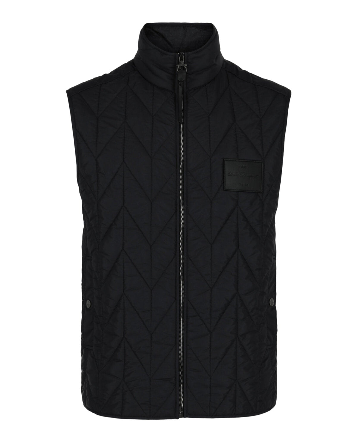 Chevron Quilted Vest