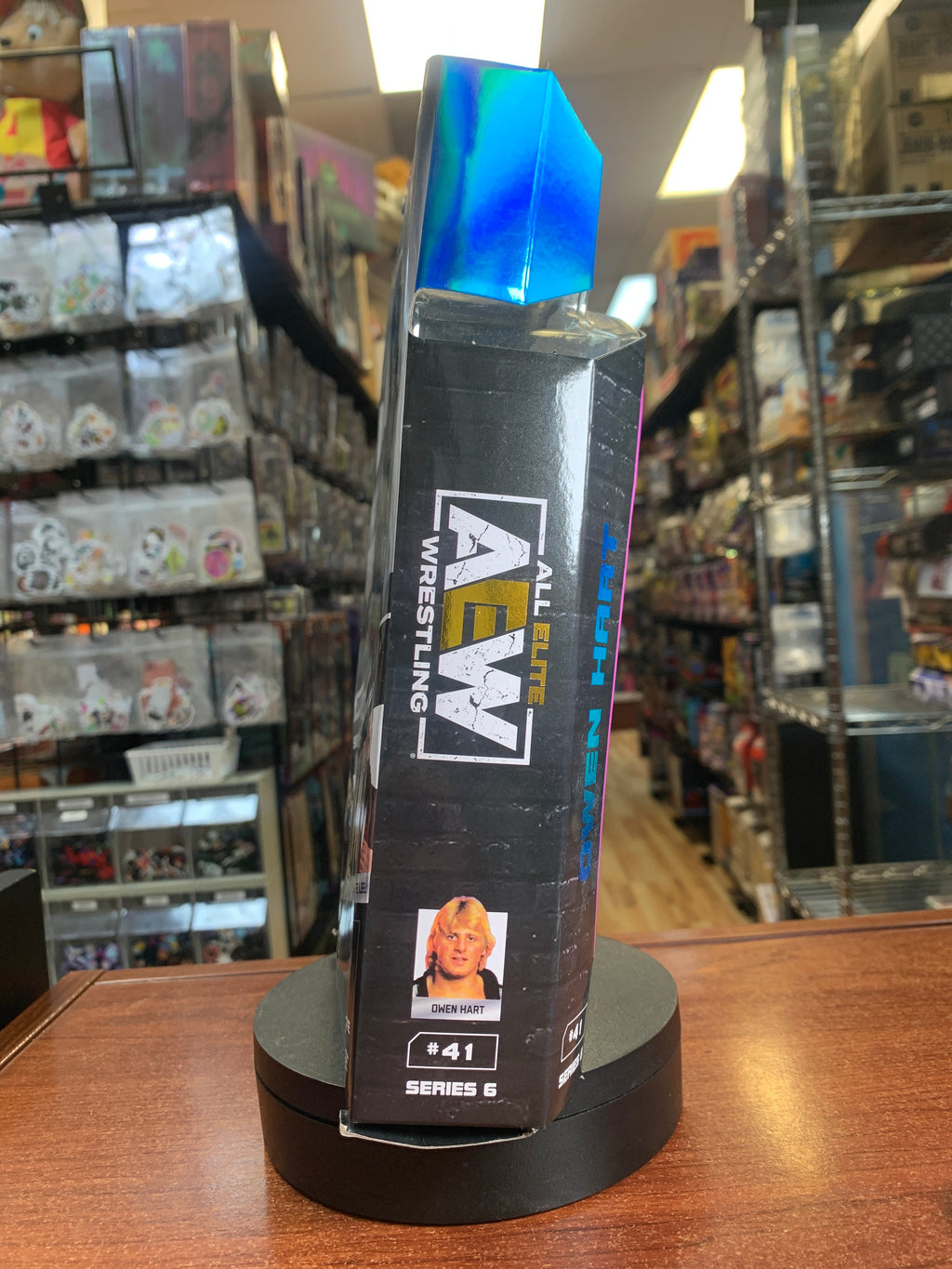 Owen Hart #41 (All Elite Wrestling AEW, Jazwares) **SEALED**