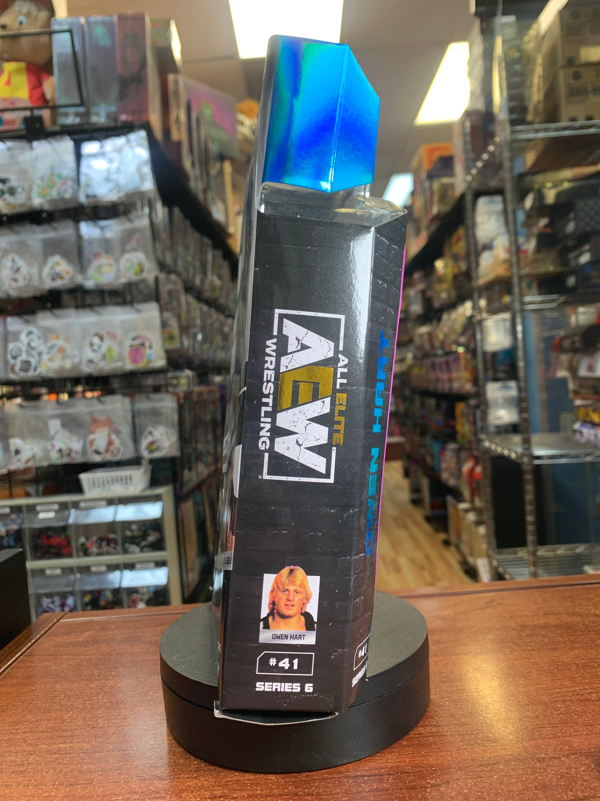 Owen Hart #41 (All Elite Wrestling AEW, Jazwares) **SEALED**