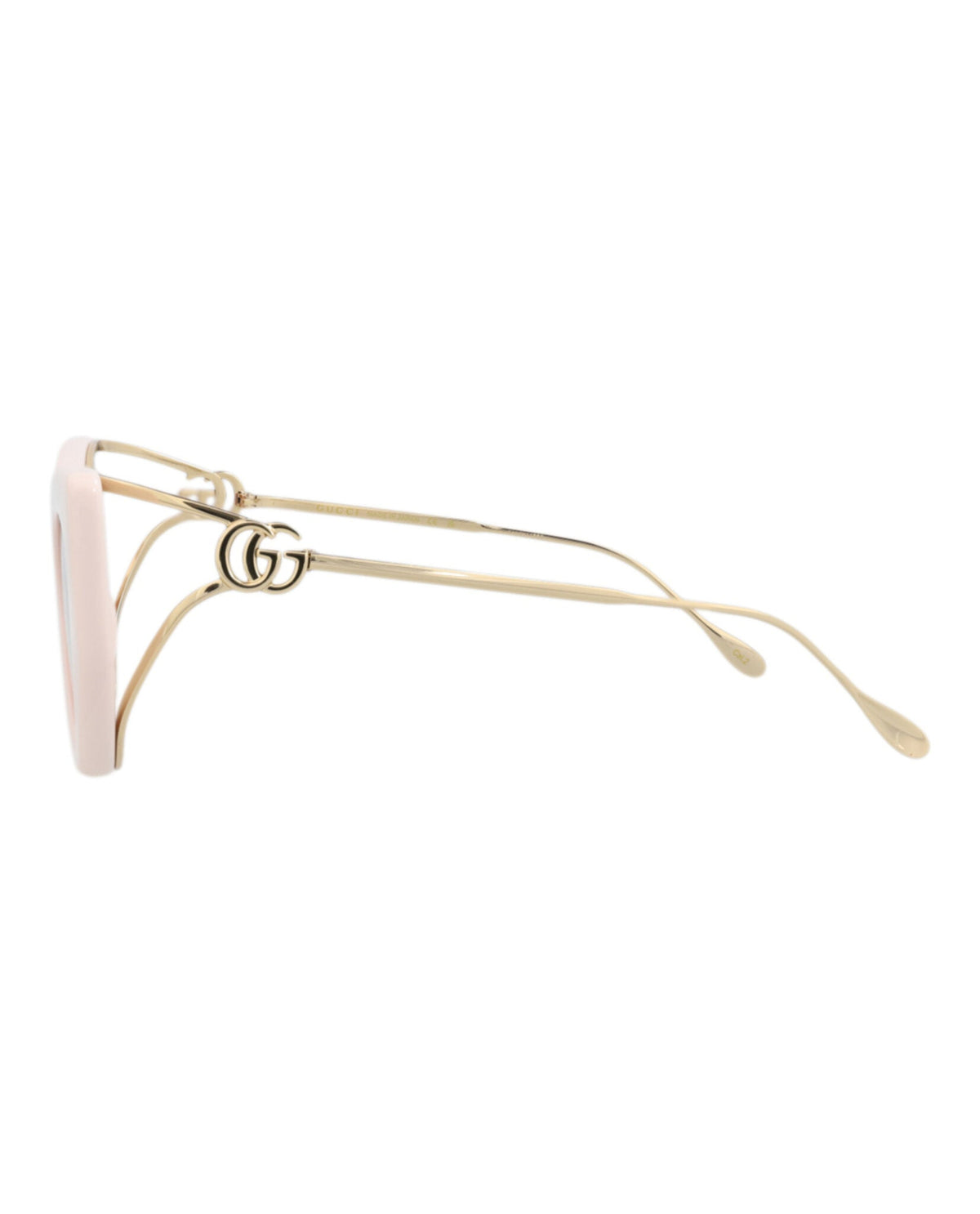 Cat Eye-Frame Injection Sunglasses