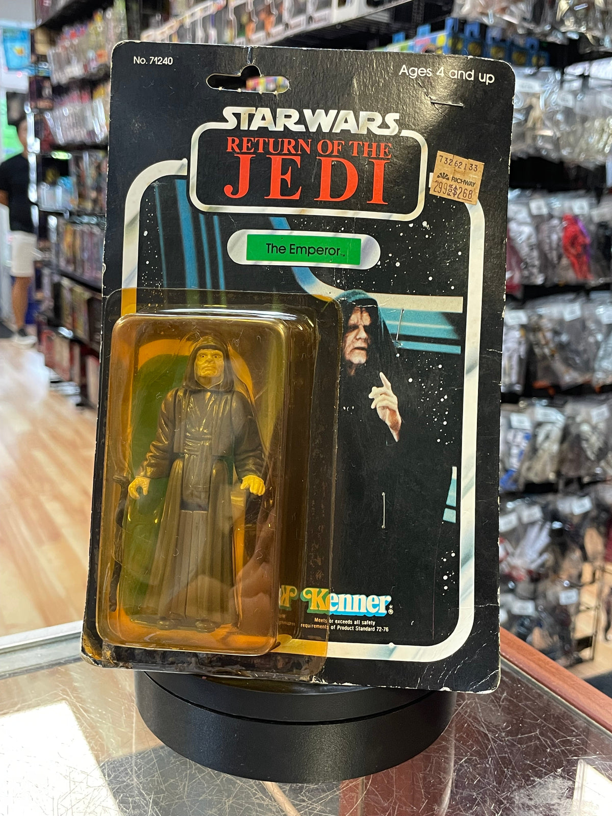 The Emperor ROTJ  9510 (Vintage Star Wars, Kenner) **SEALED**