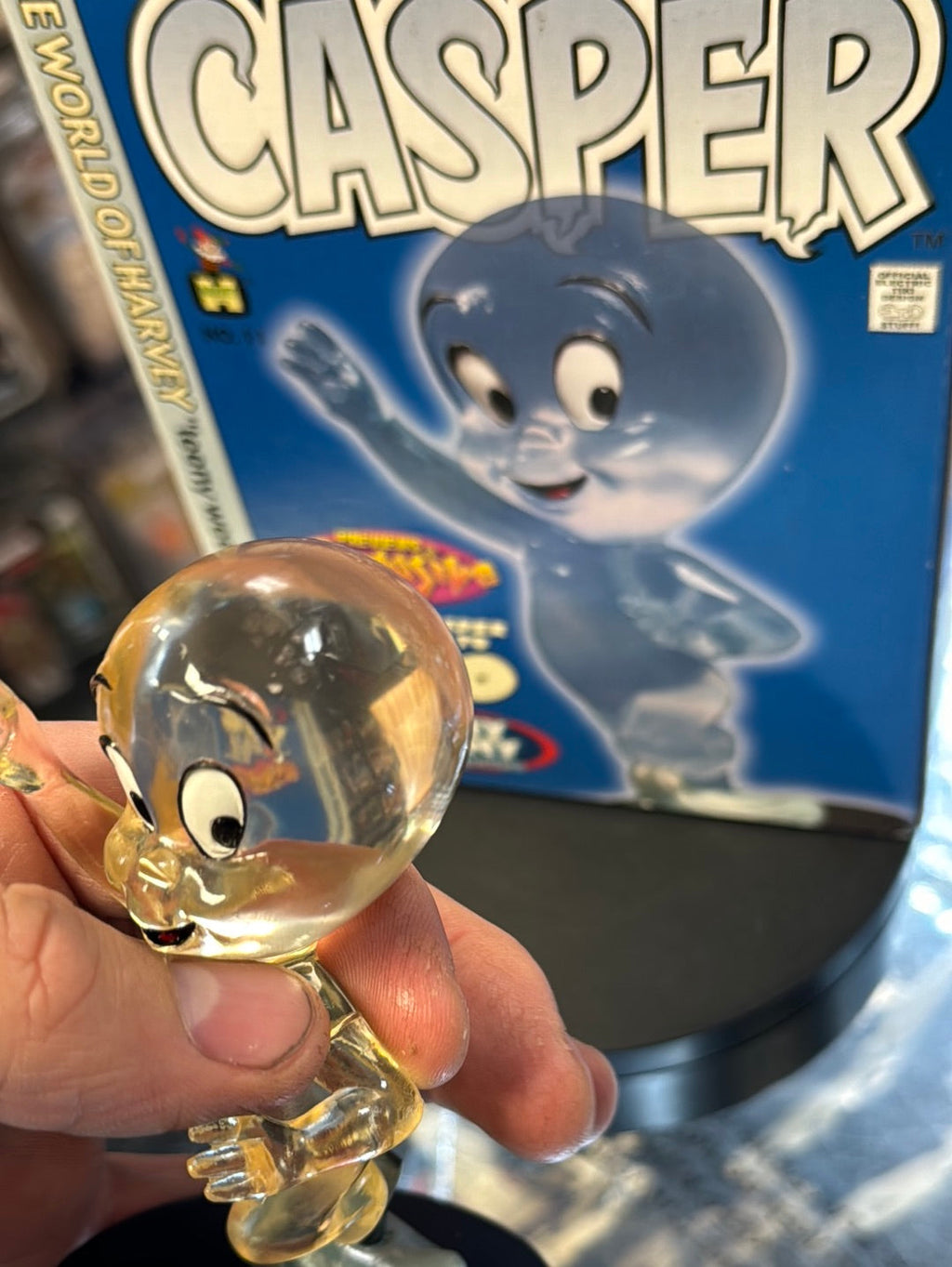 Clear Casper MIni Marquette 242/250 (World of Harvey, Casper Teeny Weeny) Open Box