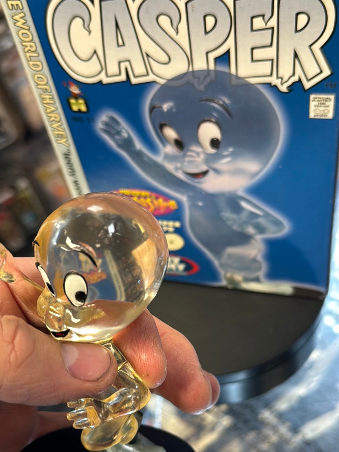 Clear Casper MIni Marquette 242/250 (World of Harvey, Casper Teeny Weeny) Open Box
