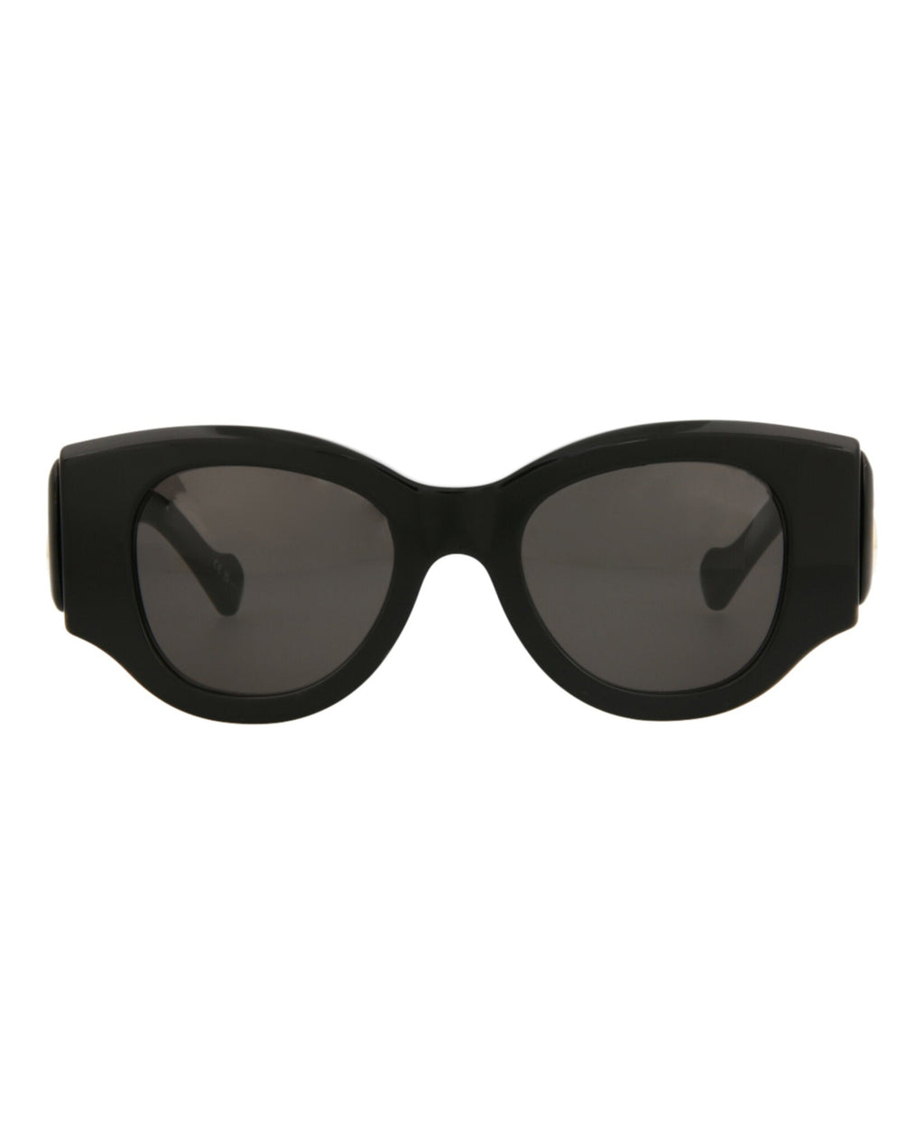 Round-Frame Acetate Sunglasses