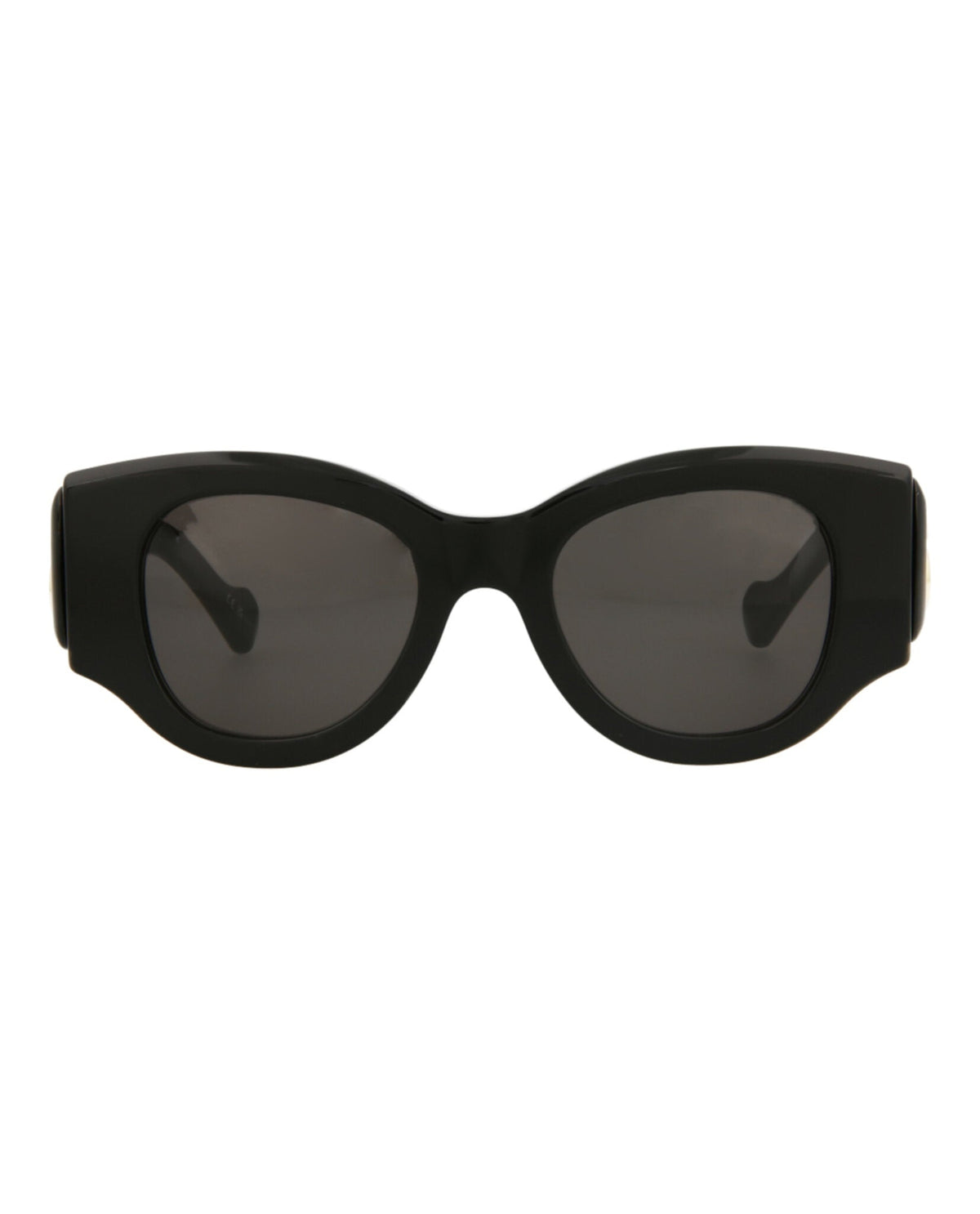 Round-Frame Acetate Sunglasses