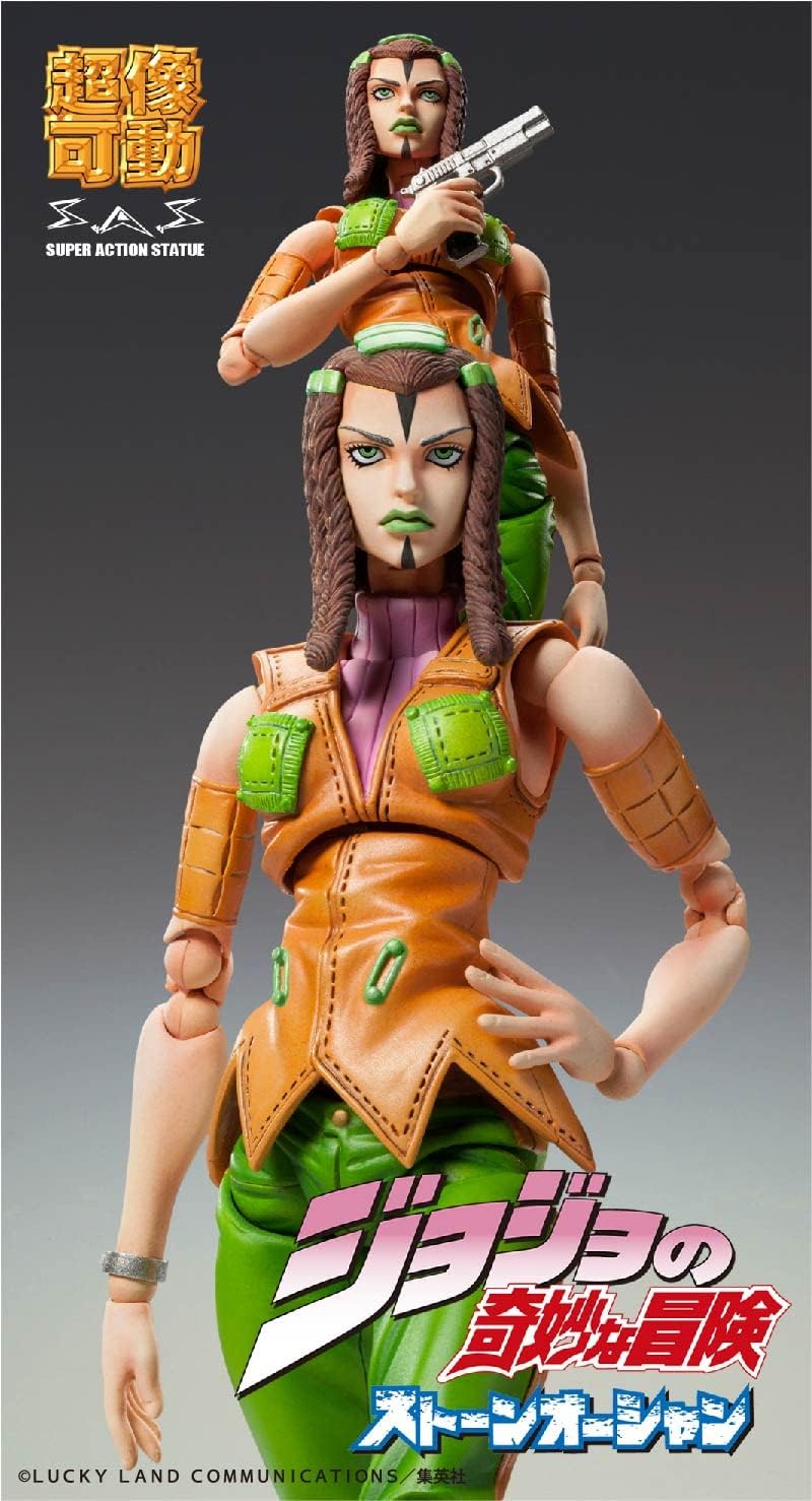 Super Statue Movable JoJo's Bizarre Adventure Part 6 Stone Ocean - Ermes Costelo