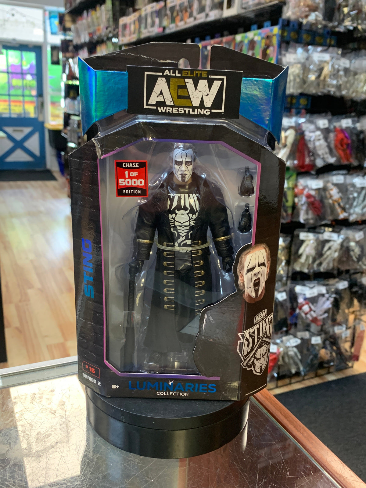Sting Chase #09 Luminare (AEW All Elite Wrestling, Jazwares) **SEALED**