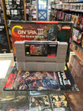 Contra III: Alien Wars with Box & Manual (SNES Super Nintendo, Vintage Video Games) LOOSE (Copy)