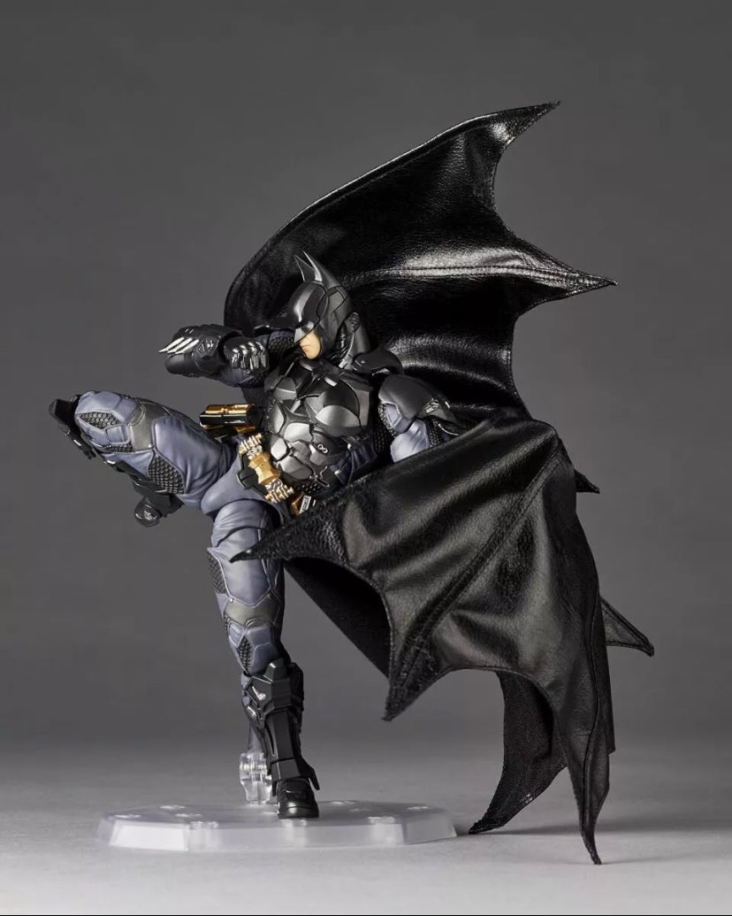 Batman Arkham Knight Amazing Yamaguchi Revoltech *with BONUS FACE PLATE by Kaiyodo