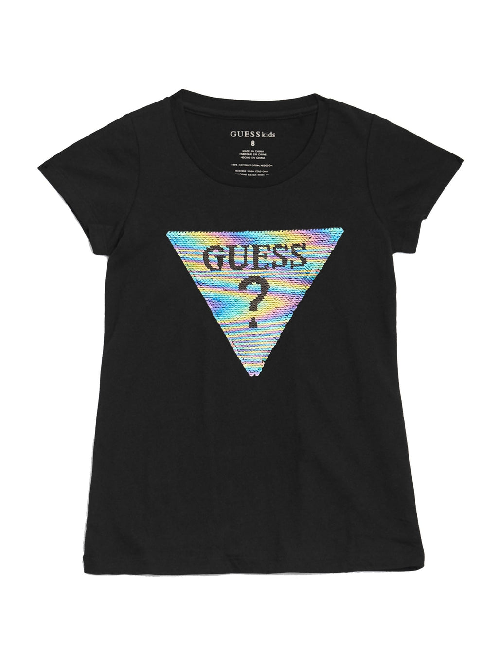 Beatrix Reversible Sequin Logo Tee (7-16)