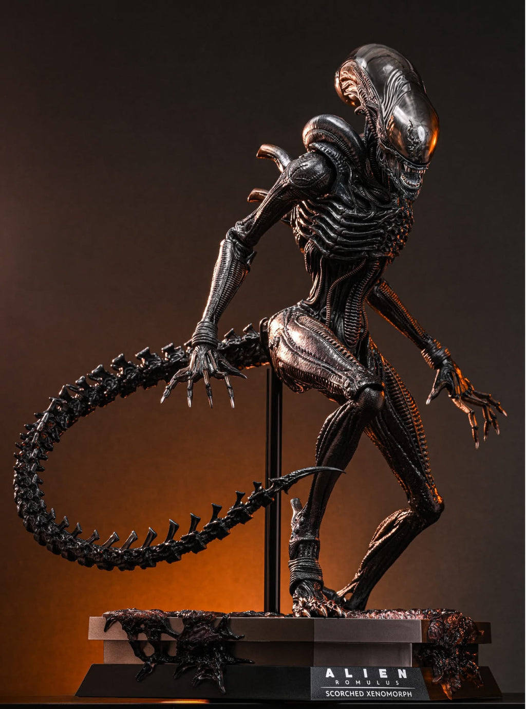 READY🔥Hot Toys MMS784 Alien: Romulus 1/6th scale Scorched Xenomorph Collectible Figure