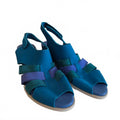 Women's Surame Wedge Sandal In Blue
